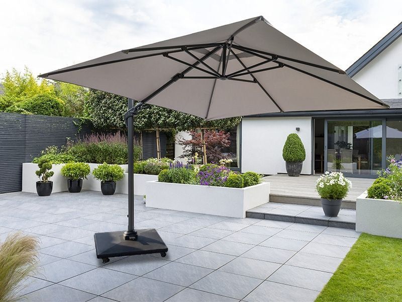 Royce Executive 3M SQ Cantilever Parasol -Garden Furniture Centre-48Hour Dispatch,MidRange,Square,royce,Parasols,Cantilever Parasols Parasols,Cantilever Parasols-{collection_title}