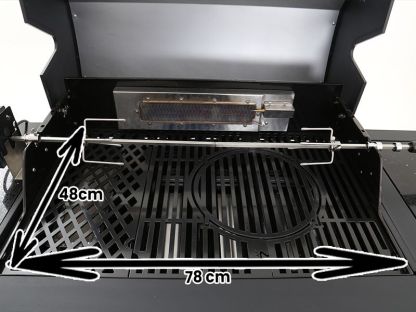 Island Four Burner Kitchen BBQ 