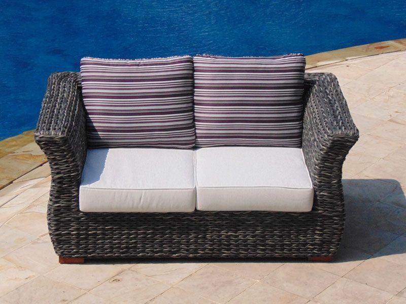Midnight Montana 2 Seater Sofa Suite-Garden Furniture Centre-HighRange,Rattan,Outdoor Lounging,Outdoor Furniture,Rattan Furniture,Montana Range,Lounge Suites & Sets-{collection_title}