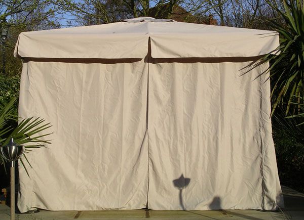 Replacement 3m X 3m Deluxe And Riviera Gazebo | Side Curtains