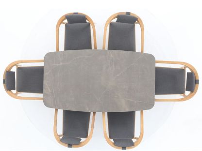 Mustique 6 Chair Dining Set | FSC® Certified