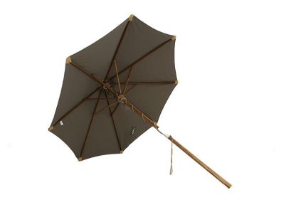 Diamond Teak Parasol 3.5m Diameter
