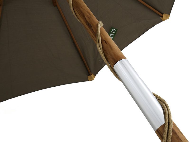 Diamond Teak Parasol 3.5m Diameter