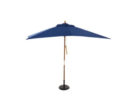 Diamond Teak Parasol | 3M X 2M Rectangular