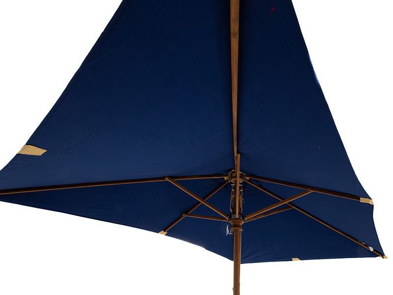 Diamond Teak Parasol | 3M X 2M Rectangular