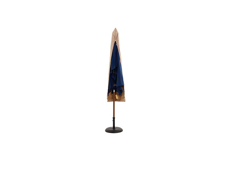 Diamond Teak Parasol | 3M X 2M Rectangular