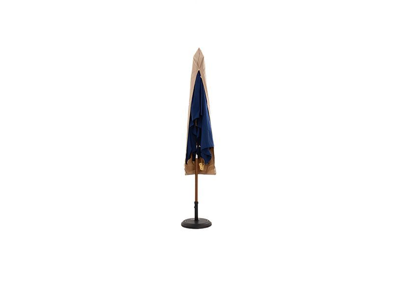 Diamond Teak Parasol | 3M X 2M Rectangular