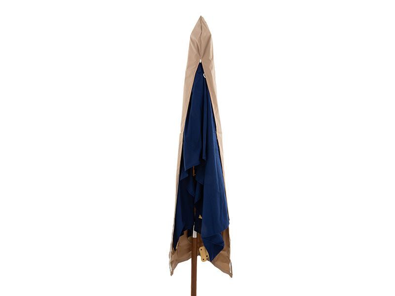 Diamond Teak Parasol | 3M X 2M Rectangular
