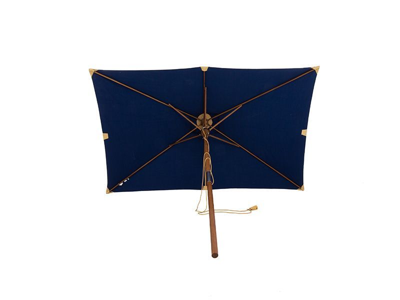 Diamond Teak Parasol | 3M X 2M Rectangular