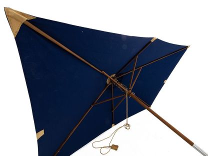 Diamond Teak Parasol | 3M X 2M Rectangular