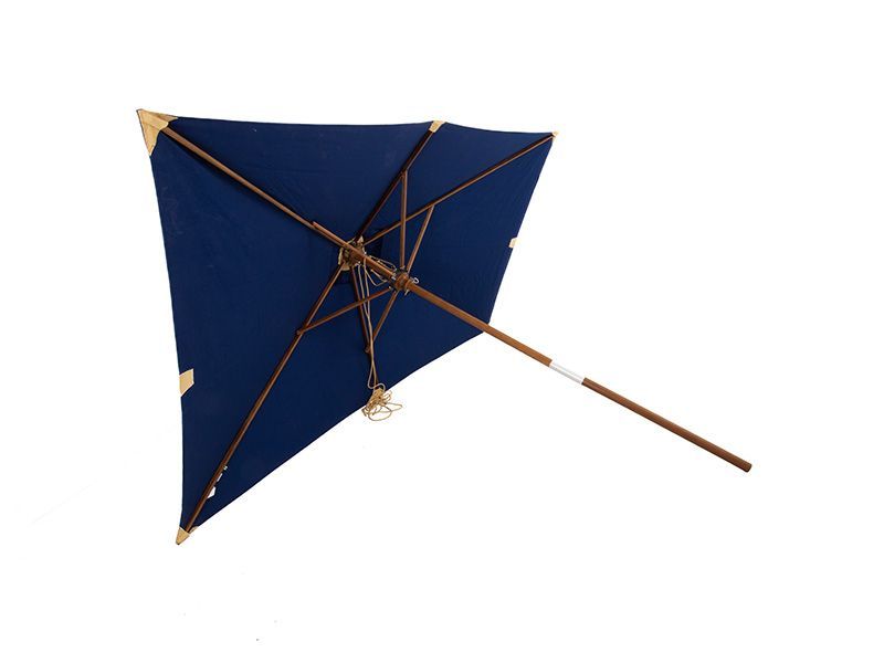 Diamond Teak Parasol | 3M X 2M Rectangular