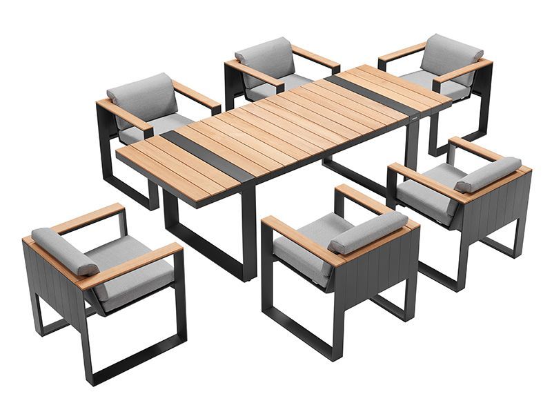 Cambusa 2.4m Dining Table| White or Grey