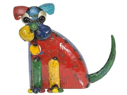 Barnyard Sitting Dog