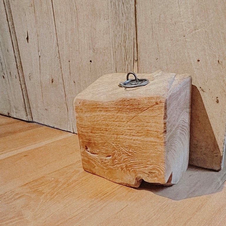 Kardos Teak Door Stop-Garden Furniture Centre-48Hour Dispatch,LowRange,Under 100,Ornaments Accessories,Accessories-{collection_title}