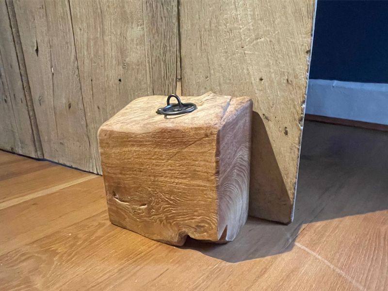 Kardos Teak Door Stop-Garden Furniture Centre-48Hour Dispatch,LowRange,Under 100,Ornaments Accessories,Accessories-{collection_title}