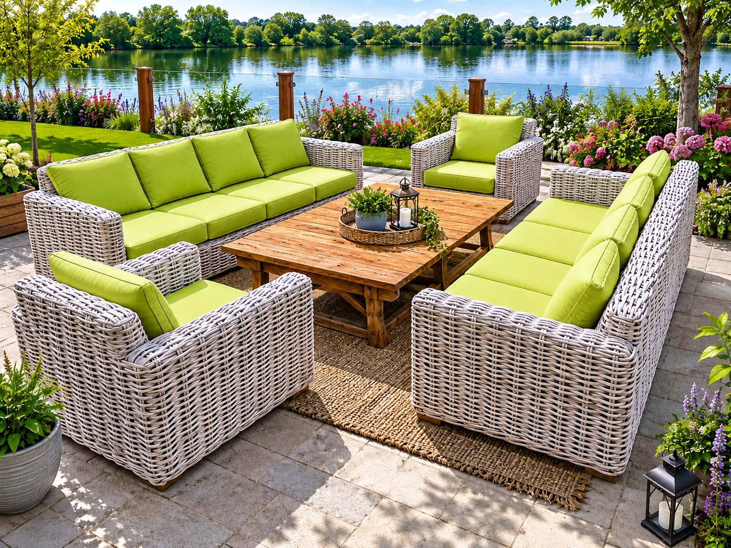 Fiji Extra Large Double Sofa Suite