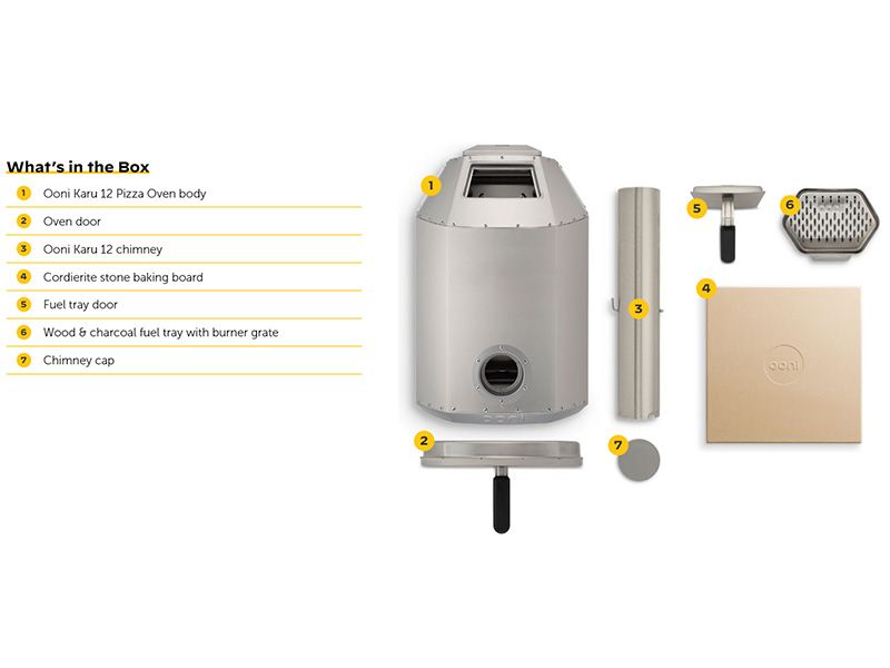 Karu 12 Pizza Oven | Ooni Range 