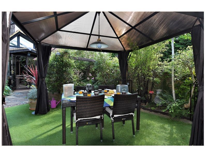 Four Seasons Junior Gazebo 3 x 3m | November Offers-Garden Furniture Centre-Free Install,MidInstock,instock,MidRange,Free Standing,Gazebos,Metal Gazebos,All Seasons Gazebos,All Seasons Gazebo Range,All Seasons Range,Sale,Monthly Offers-{collection_title}
