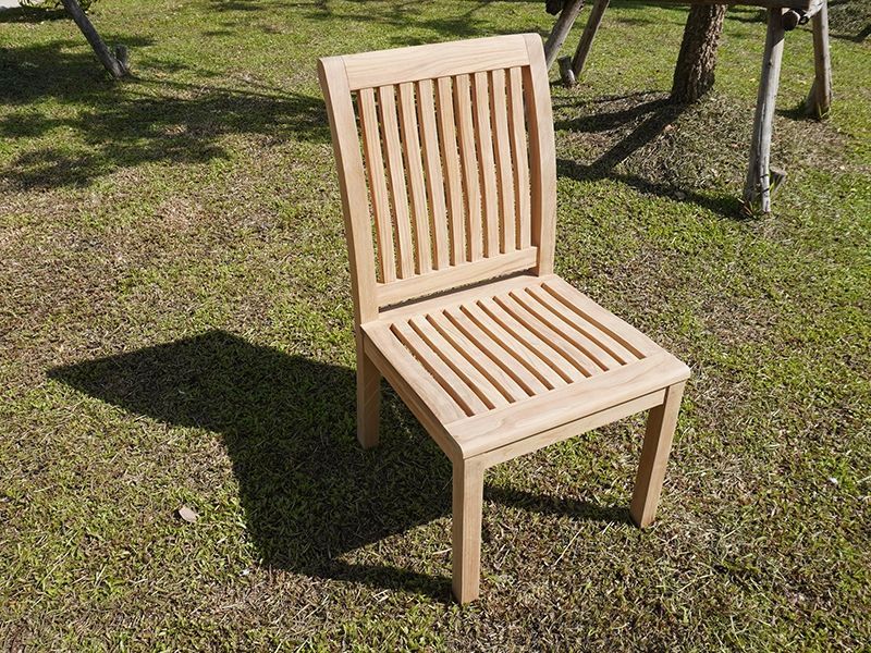 Chelsea Dining Chair-Garden Furniture Centre-LowRange,Chair,Outdoor Furniture,Teak Garden Furniture,Outdoor Dining-{collection_title}
