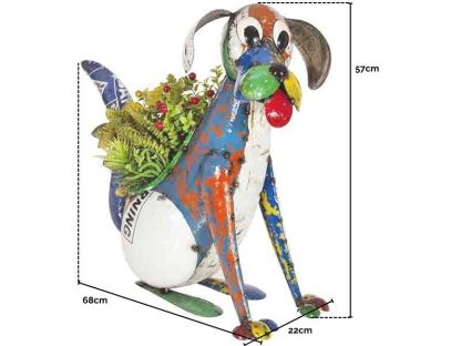 Dynamo the Dog Planter