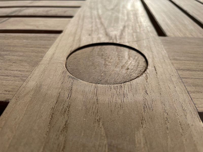 Dynasty 1.8m Teak Dining Table