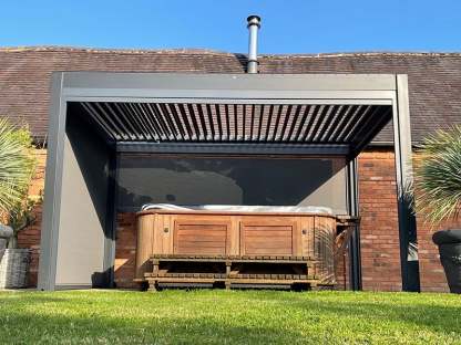 Eclipse 3 X 2.5m LED Motorised Pergola