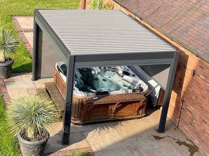 Eclipse 3 X 2.5m LED Motorised Pergola
