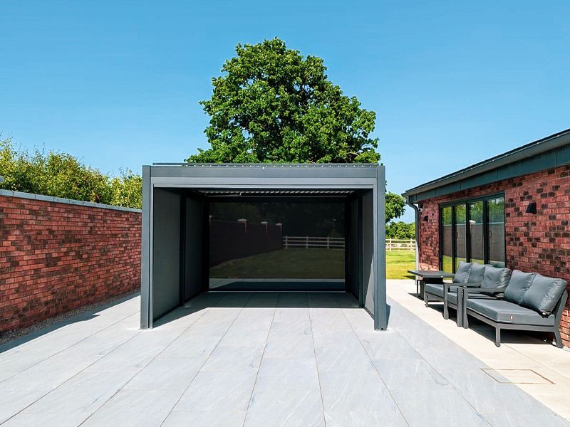 Eclipse 6 X 3m LED Motorised Pergola | Free Standing