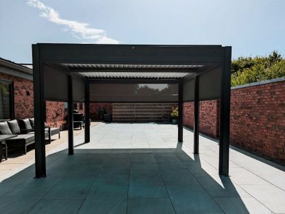 Eclipse 6 X 3m LED Motorised Pergola | Free Standing
