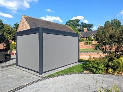 Eclipse 3 X 4m LED Motorised Pergola | Free Standing