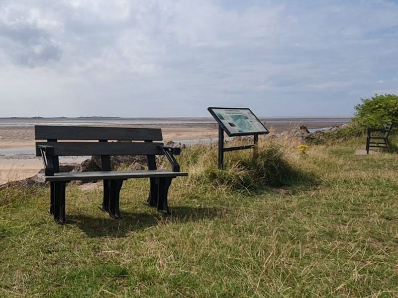 Eco Park Bench Arms 1.5m-Garden Furniture Centre-MidInstock,instock,MidRange,Active,park benches,Benches,Outdoor Furniture,Eco Bench Range,Recycled Eco-Benches,Memorial Benches-{collection_title}