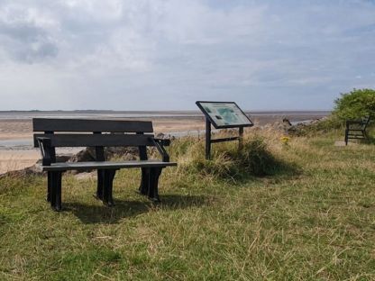 Eco Park Bench Arms 1.5m