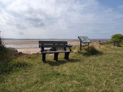 Eco Park Bench Arms 1.5m