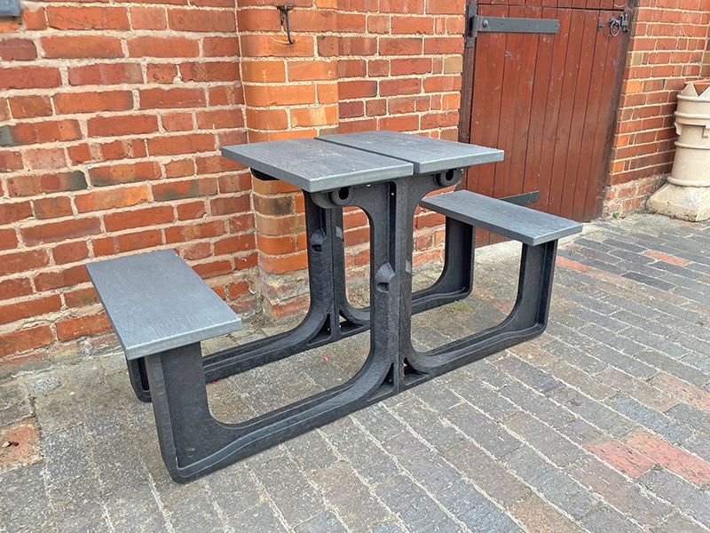 Eco Bistro Picnic Table 60cm-Garden Furniture Centre-MidInstock,instock,MidRange,Dining Table,Outdoor Furniture,Benches,Picnic Tables,Eco Bench Range,Outdoor Dining,Recycled Eco-Benches,Tables-{collection_title}