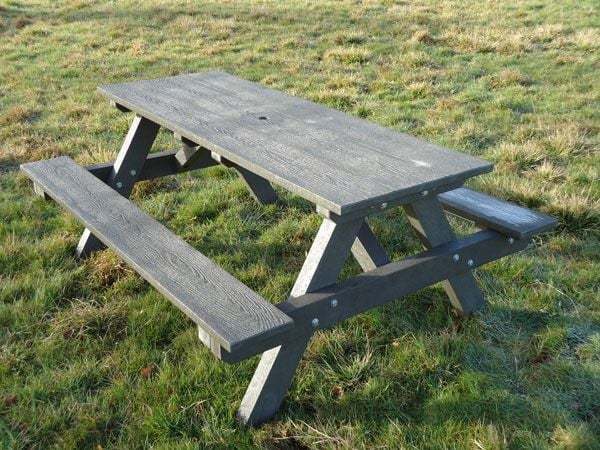 A Framed Picnic Table 1.8m-Garden Furniture Centre-MidRange,Benches,Outdoor Furniture,Picnic Tables,Tables-{collection_title}