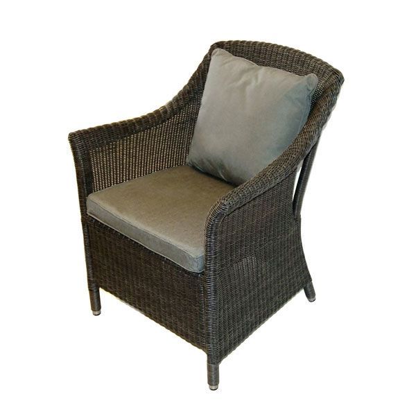 Eco Loom Chair | Charcoal Grey-Garden Furniture Centre-MidInstock,instock,MidRange,Outdoor Dining,Dining Chair,Rattan,Outdoor Furniture,Rattan Furniture-{collection_title}