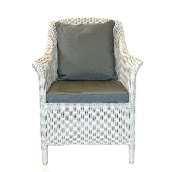 Eco Loom Chair | White-Garden Furniture Centre-MidInstock,instock,MidRange,Outdoor Dining,Dining Chair,Rattan,Outdoor Furniture,Rattan Furniture-{collection_title}