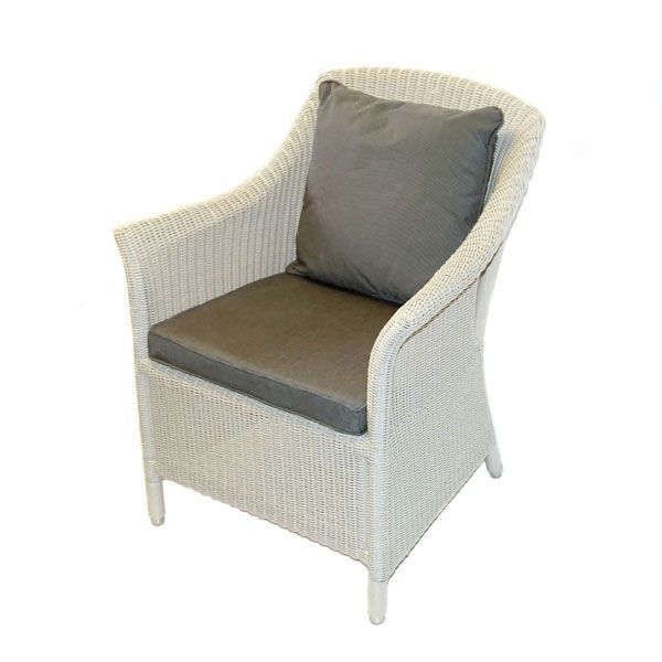 Eco Loom Chair | White-Garden Furniture Centre-MidInstock,instock,MidRange,Outdoor Dining,Dining Chair,Rattan,Outdoor Furniture,Rattan Furniture-{collection_title}