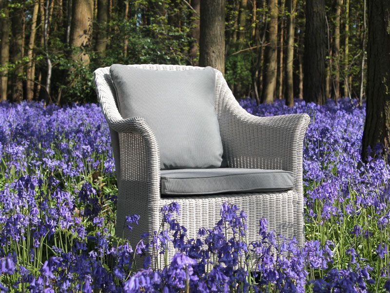 Eco Loom Chair | White-Garden Furniture Centre-MidInstock,instock,MidRange,Outdoor Dining,Dining Chair,Rattan,Outdoor Furniture,Rattan Furniture-{collection_title}