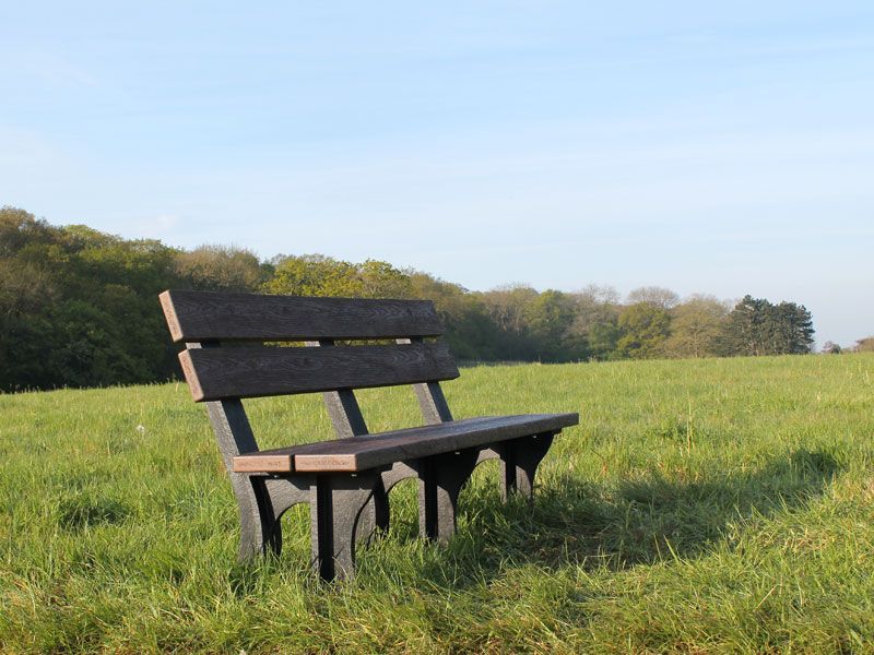 Eco Park Bench 1.5m-Garden Furniture Centre-MidInstock,instock,MidRange,Active,park benches,Benches,Outdoor Furniture,Eco Bench Range,Recycled Eco-Benches,Memorial Benches-{collection_title}