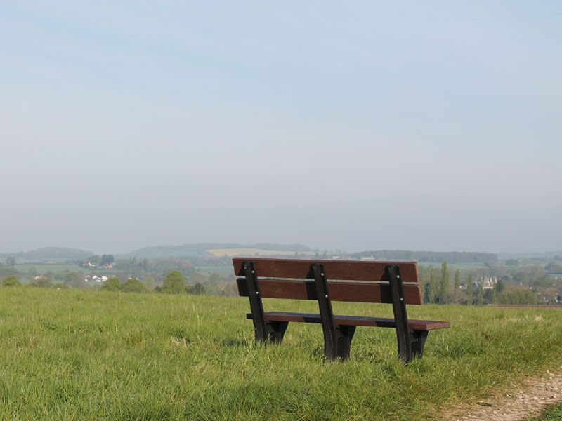 Eco Park Bench 1.5m-Garden Furniture Centre-MidInstock,instock,MidRange,Active,park benches,Benches,Outdoor Furniture,Eco Bench Range,Recycled Eco-Benches,Memorial Benches-{collection_title}