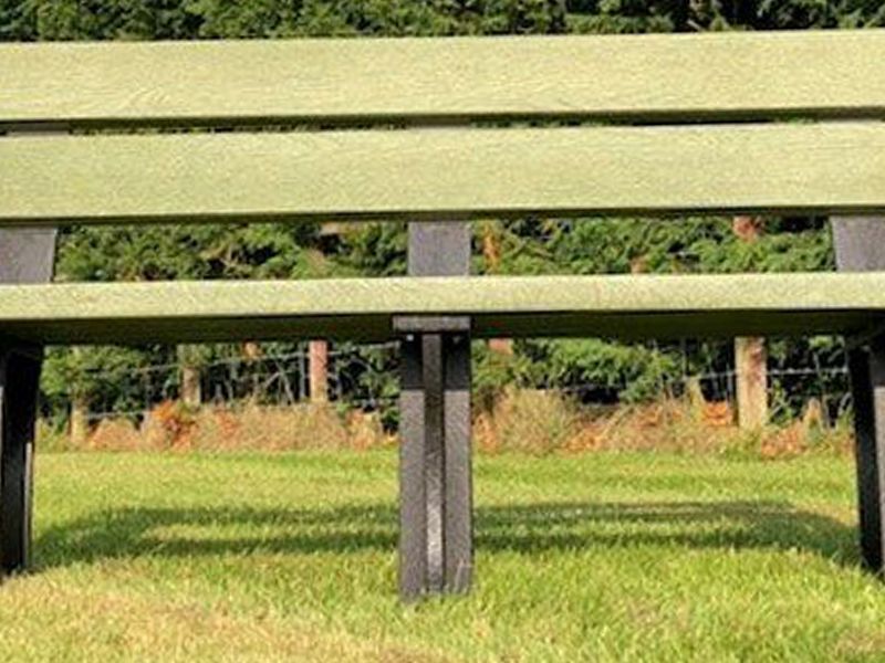 Eco Park Bench 1.3m-Garden Furniture Centre-MidInstock,instock,MidRange,Active,park benches,Benches,Outdoor Furniture,Eco Bench Range,Recycled Eco-Benches,Memorial Benches-{collection_title}