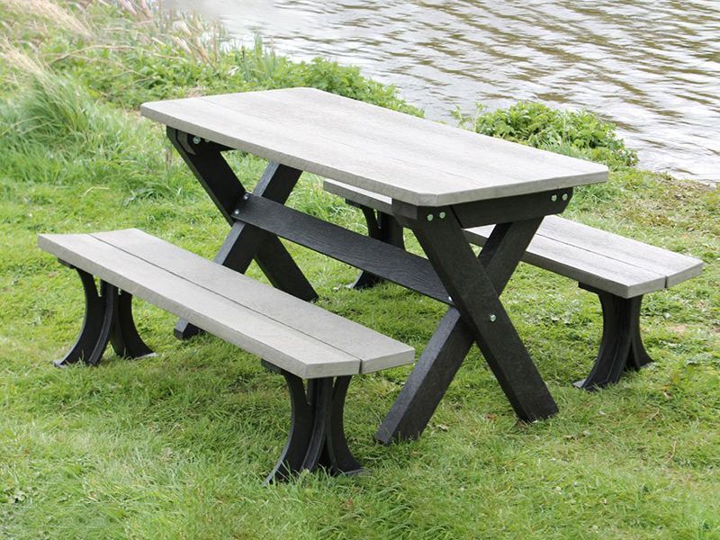 Eco 1.5m Picnic Set-Garden Furniture Centre-MidRange,Picnic Tables,Eco Bench Range,Recycled Eco-Benches-{collection_title}