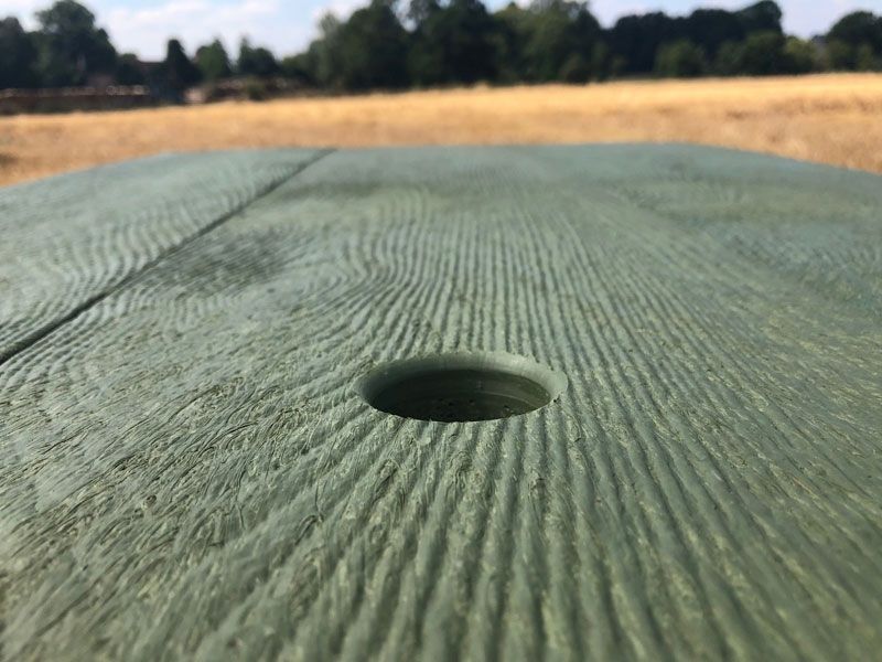 Eco Picnic Table 1.2m-Garden Furniture Centre-MidInstock,instock,MidRange,Benches,Outdoor Furniture,Picnic Tables,Eco Bench Range,Recycled Eco-Benches-{collection_title}