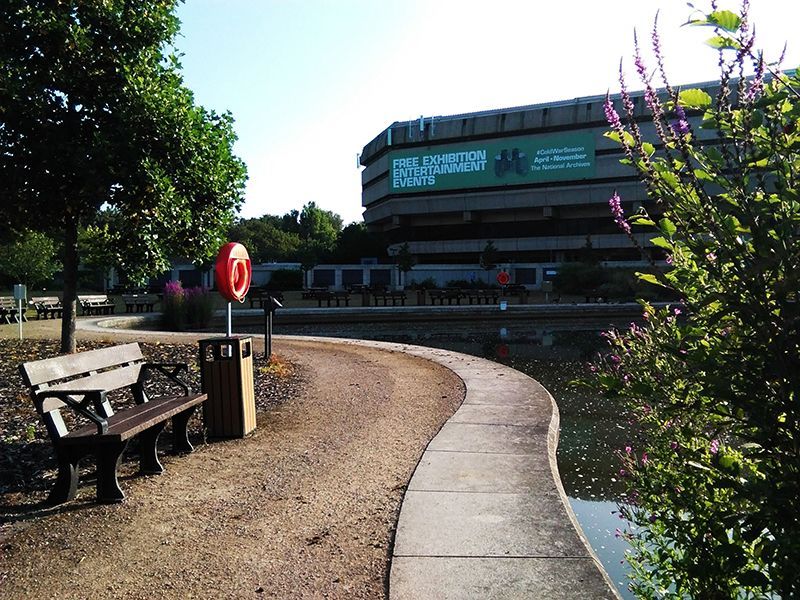 Eco Park Bench Arms 1.5m-Garden Furniture Centre-MidInstock,instock,MidRange,Active,park benches,Benches,Outdoor Furniture,Eco Bench Range,Recycled Eco-Benches,Memorial Benches-{collection_title}