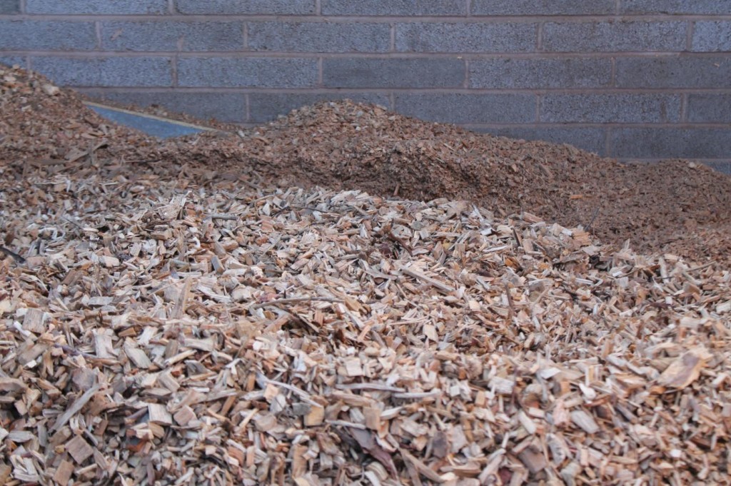 Woodchip provides the fuel