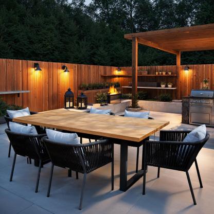 Aruba 6 Chair Dining Set