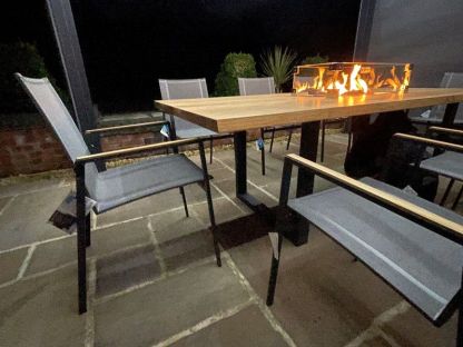 Edge Teak 8 Chair Set | FSC® Certified