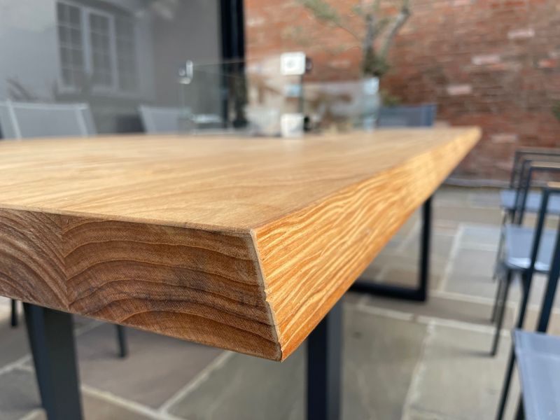 Edge Teak 8 Chair Set | FSC® Certified-Garden Furniture Centre-HighRange,Metal,Tables,Dining Set,Teak Garden Furniture,Metal Furniture,Outdoor Dining,Outdoor Furniture,FSC®-{collection_title}