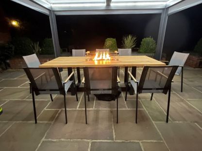 Edge Teak 8 Chair Set | FSC® Certified